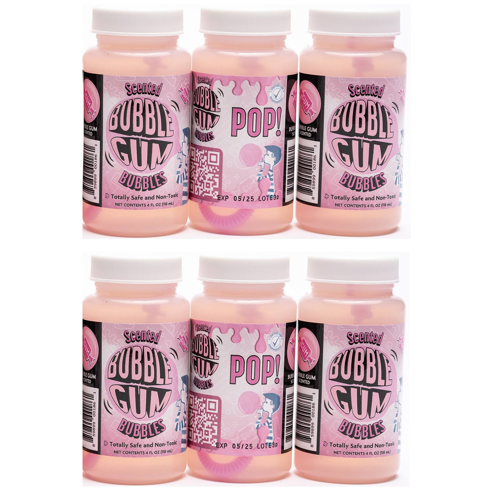 Atomic Bubbles 4oz. Bubble Love Bubblegum Scented Bubbles
